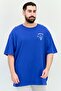 Men Sportswear Fit Short Sleeves Running T-Shirt, Blue