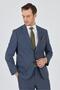 Men's Blue Mono Collar Flexible 6 Drop Comfort Fit Suit 1001250104 - 3