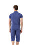 Men's Mechanical Linen Shirt Below Knee Capri Suit - 6