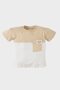 Baby Boy Crew Neck Color Block Short Sleeve T-Shirt B9261A525Sm - 2