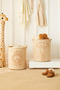 2-Piece Kids Room Jute Linen Toy Organizer Multi-Purpose Dirty Basket, Storage Basket 33X40 - 2