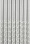 Tulle Curtain - Nordic Series Bohemian Vera Pattern Linen to Floor Cotton Processing Ecru Dense Pleat(1X3) Curtain - 6