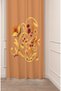 Bohemian Flower Leaf Strawberry Patterned Special Design Digital Printed (Single Wing) Modern Stylish Background Curtain