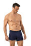 Özkan 11226 5 Pack Men's 95% Cotton Lycra Single Jersey Fabric Flexible Comfortable Boxer Shorts - 4