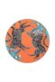 Orange Leopard Animal Patterned Modern Decorative Carpet Miravip294 - 7