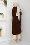 Women's Buttoned Pocket Knitwear Loose Cardigan - 4