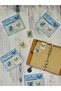 Elegant Butterflies Blue Color Metal Set of 2 Bookmarks/Paper Clips/Bookmark - 8