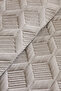 طقم مفرش سرير مزدوج هندسي من جريتا، رمادي غامق، 230x240 سم - 4
