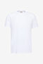 Cotton Slim Fit Slim Fit Crew Neck White T-Shirt - 7
