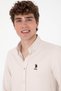 U.S. Polo Assn. Nova025Y Stone Men's Shirt 2083841 - 2