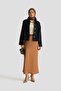 Satin Skirt 25Yh1534 Latte - 2
