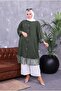 Large Size Lace Viscose Shirt