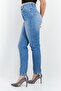 Women Regular Fit Solid Denim Jeans, Wash Blue - 3