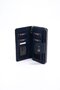 Gray - Navy Blue Monogram Women's Wallet and Card Holder Sp928 - 5
