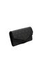 Black - Black Monogram Women's Wallet and Card Holder Sp1154 - 2