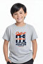 Boy's Round Neck Printed T-Shirt