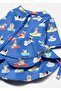 Baby Boy 2-Piece Sun Protection Swimsuit Set Blue 1619 - 3