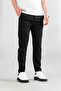 Men's Black Stretchy Lycra Ankle Length Casual Comfortable Side Pocket Fabric Pants - 5