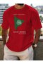 Arabic Calligraphy Graphic T-Shirt - Vibrant Orange Casual Sports Summer Tee, Streetwear Shirt,