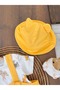 Cute Animal Printed Ear Detailed Hat Salopet 3-Piece Baby Boy Suit Summer - 4
