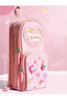 Kawaii Korean style pencil Bag(pencil holder) 3 compartments 6 cells