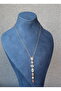 Colorful Stone Y Aura Gold Necklace - 3