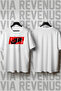 Ride Printed Wide Fit Unisex Crew Neck Tshirt