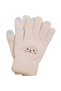 Women's Gloves, Smiling Face Pattern, Touchscreen Function, Wool Material