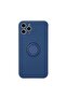 Protective case compatible with Apple iPhone 11 Pro Liquid Silicone Ring Blue