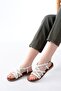 205-017 White Orthopedic Genuine Leather Women's Sandals - 4