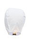 Flying lantern, VADER, biodegradable paper, White