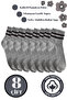 Quality Cotton Soft Unisex Ring Patterned College Socks (8 Pairs)
