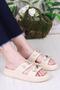 800-17 Daily Beach Sea Pool Slippers Lightweight Comfortable Flexible Women's Slippers