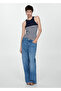 Navy Blue Women's Bustier 67088642 - 2