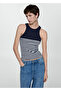 Navy Blue Women's Bustier 67088642