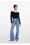Navy Blue Girl's Sweater 77022935