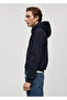 Navy Blue Men's Sweatshirt 77047923 - 5
