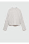 Light Gray Girl's Sweater 77005650