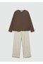 Brown Women's Pajama Set 77097649 - 3