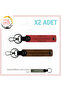 Exclusive for Biker Style, Motor X2 Keychain with Name Plate and a Rh (+) Blood Group Lettering, Pomegranate Flower-Brown-Gr
