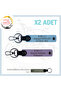 Name Plate and B Rh (-) Blood Group Written X2 Keychain Set, Purple-Blue-Gr, Special Gift for Speed Lovers