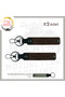Exclusive for Biker Style, Gift X2 Keychain Suit with Name Plate and 0 Rh (-) Blood Type Lettering, K Coffee-Gr