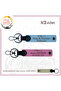 Gift, Blue-Pink-Sk, 2 Keychains with Speed Enthusiasts, Name Plate and 0 Rh (-) Blood Group Written