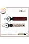 Exclusive for Biker Style, Motorbike Keychain with Name Plate and 0 Rh (-) Blood Type, Powder-Burgundy-Sk