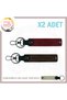 Name Plate & a Rh (+) Blood Group Written Gift 2 Keychain, K Coffee-Burgundy-Sk, Special for Bikers
