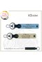 Name Plate and 0 Rh (-) Blood Group Written X2 Keychain Set, Blue-S Coffee-Syh, Suitable for Biker Style