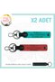 B- Blood Type Written, Pomegranate Flower-K Turquoise-Syh, Asphalt Dust Throwers X2 Keychain Name Plate