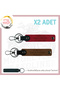 Emergency Keychain with Name Plate and a Rh (+) Blood Group Written, Coffee-Red-Navy, Passengers