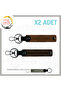 Meaningful Gift with Name Plate and a - Blood Group Written X2 Keychain, Coffee-K Coffee-Gr, for Motor Enthusiasts