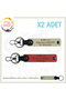 Special Name Plate for Speed Lovers and a Rh (+) Blood Group Written Leather X2 Keychain, Pomegranate Flower-S Coffee-Sk